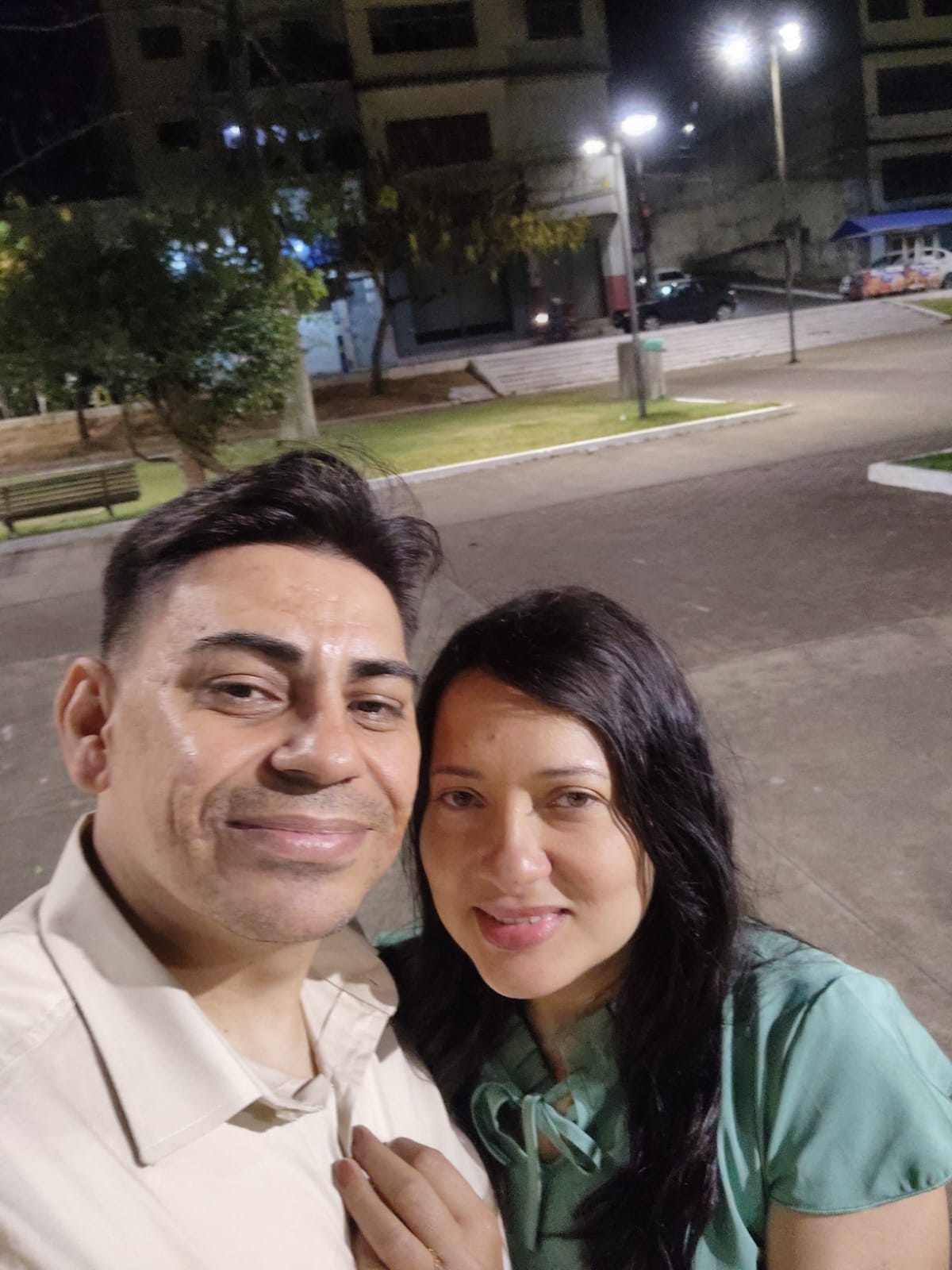 Primeiro encontro de Rômulo e Edivania